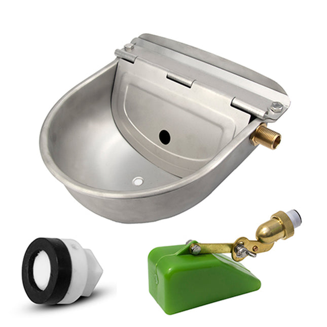 Supreme Stainless Steel Automatic Drinking Bowl and float valve 3.75 litre capacity