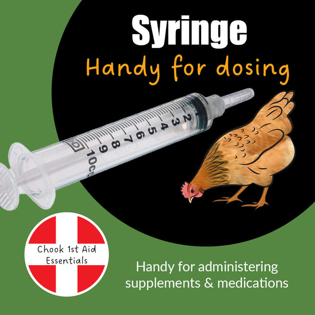 Handy syringe for dosing animals with  Coxiprol, Aviverm, Pour-on Drench available in 2ml and 5ml