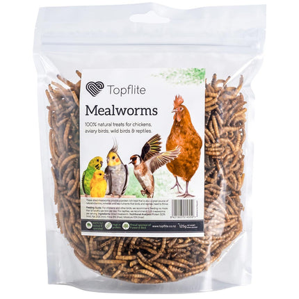 Dried Mealworms 125g | Topflite