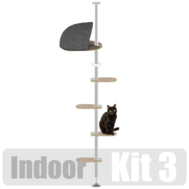The Ladder Kit Freestyle Indoor Cat Tree Omlet kit 3