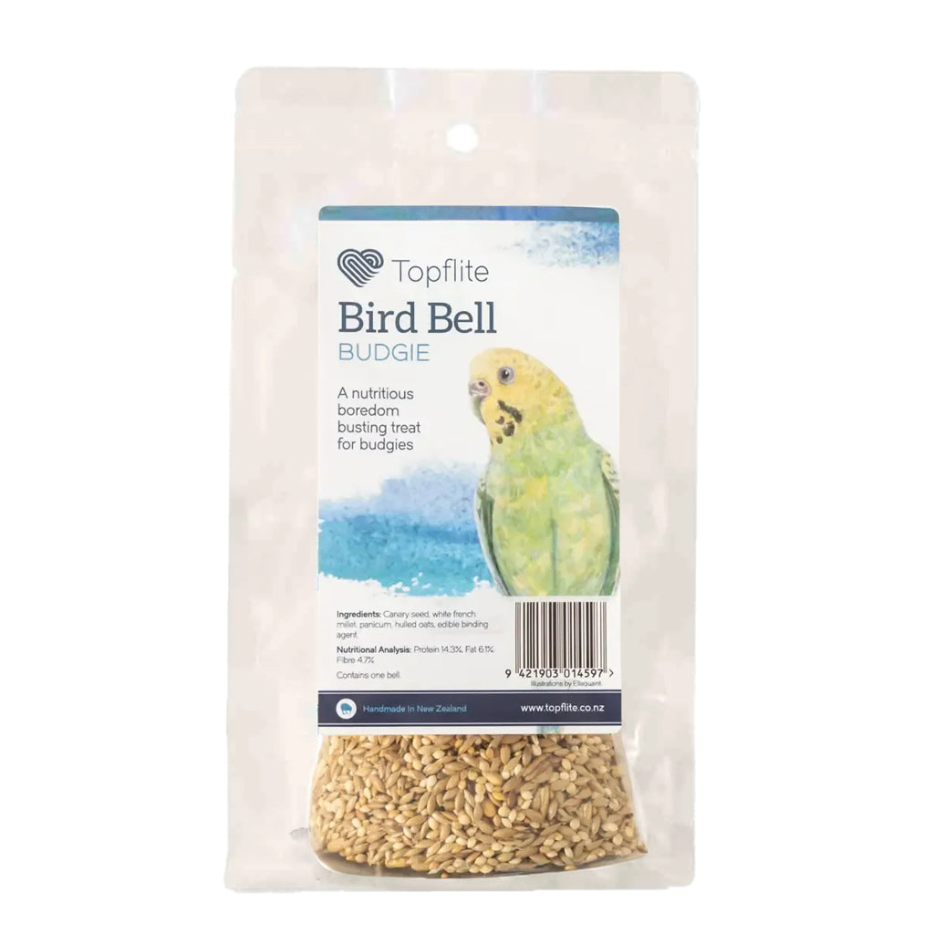 Budgie seed bell by Topflite