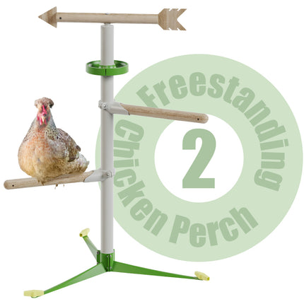 Weatherhen Kit - Freestanding Chicken Perch