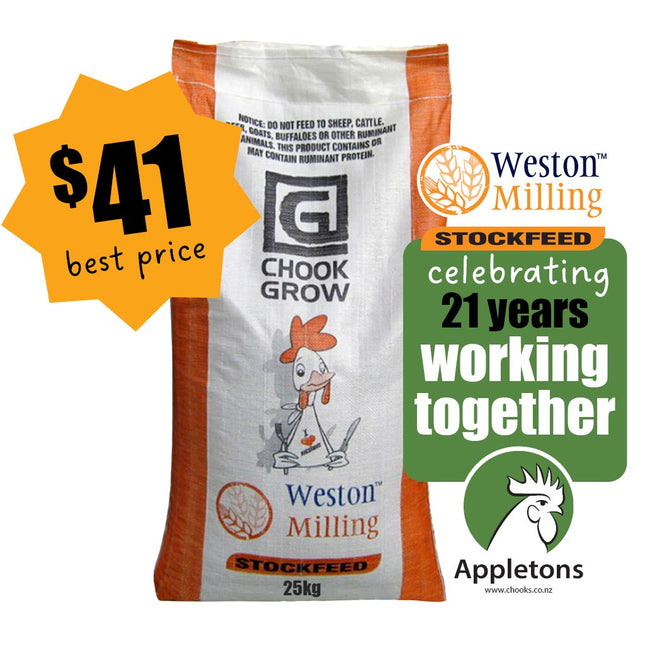 Weston Chook Grow 25kg