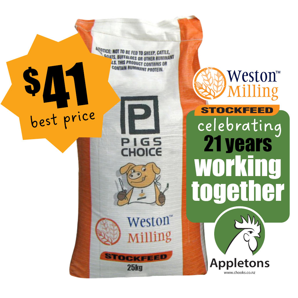 Weston Pigs Choice 25kg