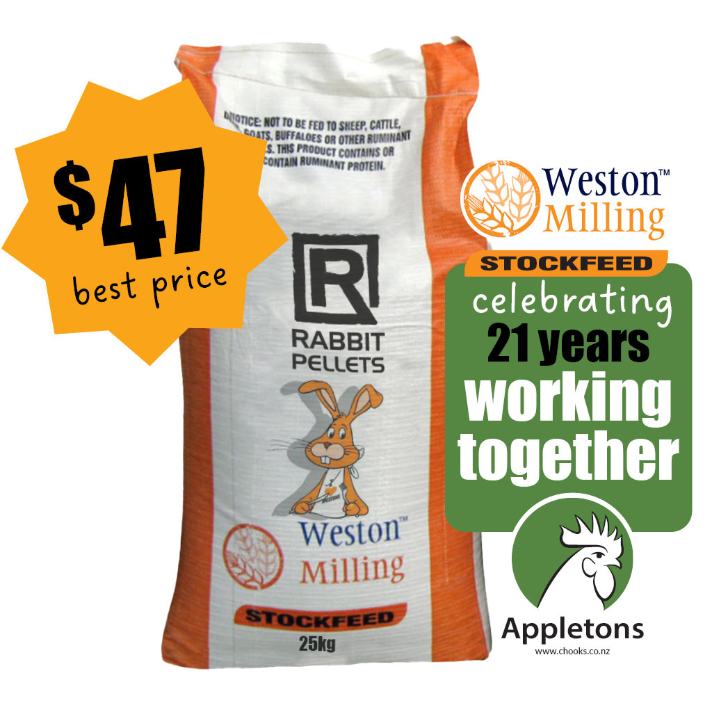 Weston Rabbit Pellets 25kg