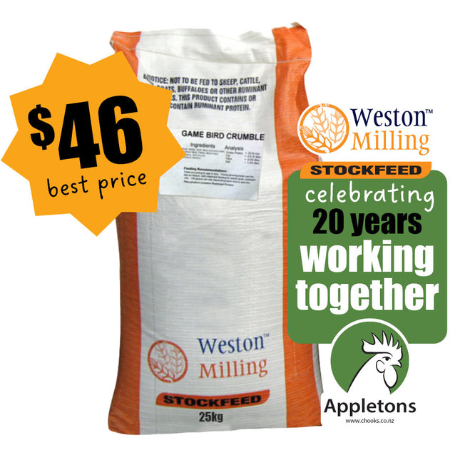 Working together - Appletons & Weston Game Bird Crumble