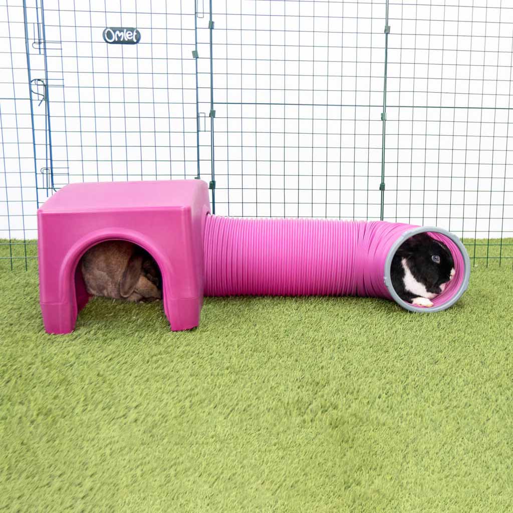 Rabbit Play Tunnels and Shelters by Zippi
