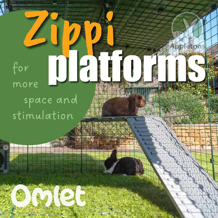 Omlet Zippi Platforms for Rabbits
