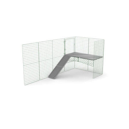 Rabbits love to hop, skip and jump, and Zippi Platforms give them even more space in their Zippi Run to enjoy