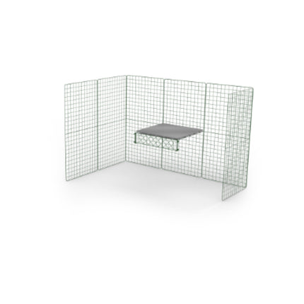 Zippi Platforms come with a wire support frame which adds extra stability to ensure the floor feels safe and sturdy underfoot