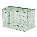 Enclosed Run with Underfloor Mesh | Double Height
