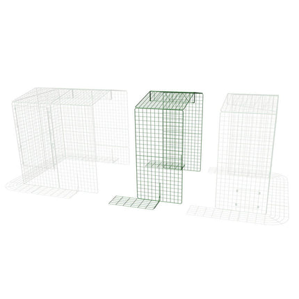 Extension Kit For Double Height Run With Skirt Zippi Run