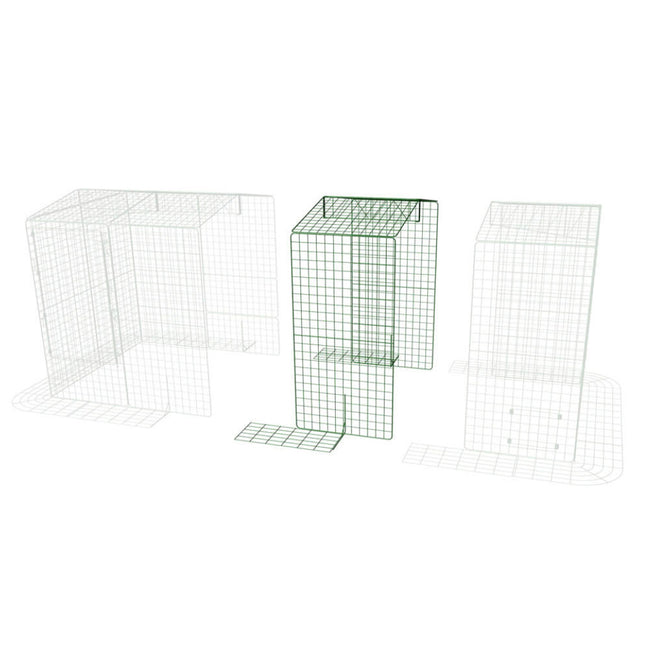 Extension Kit For Double Height Run With Skirt Zippi Run