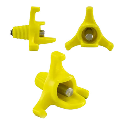 Horizontal nipple drinker - Yellow (2 pack)