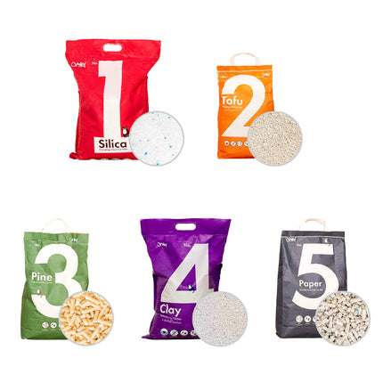 Omlet Cat Litter Product Range