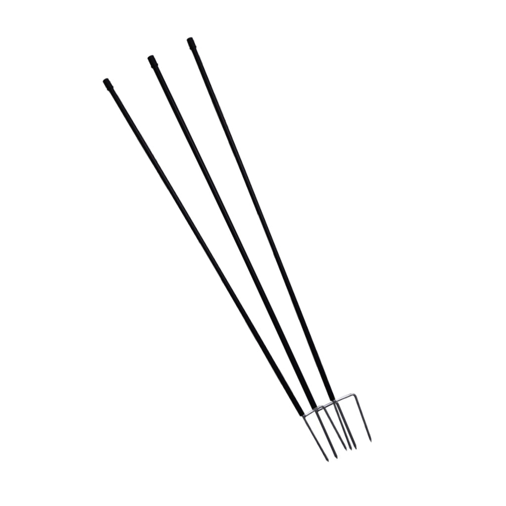 Poultry Netting Spare Post - Black -110cm