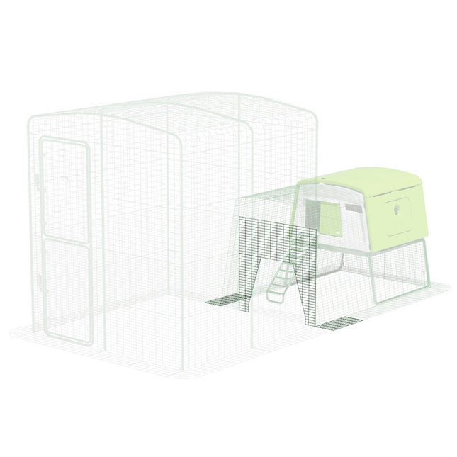 Eglu Cube mk2 connection kit with mesh by omlet