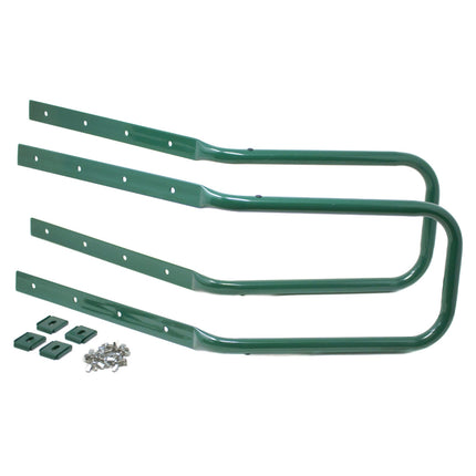 Moving your Eglu coop or Eglu hutch is made easier with these Eglu Run Handles