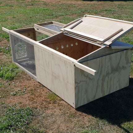 Movable Timber Chicken Coop