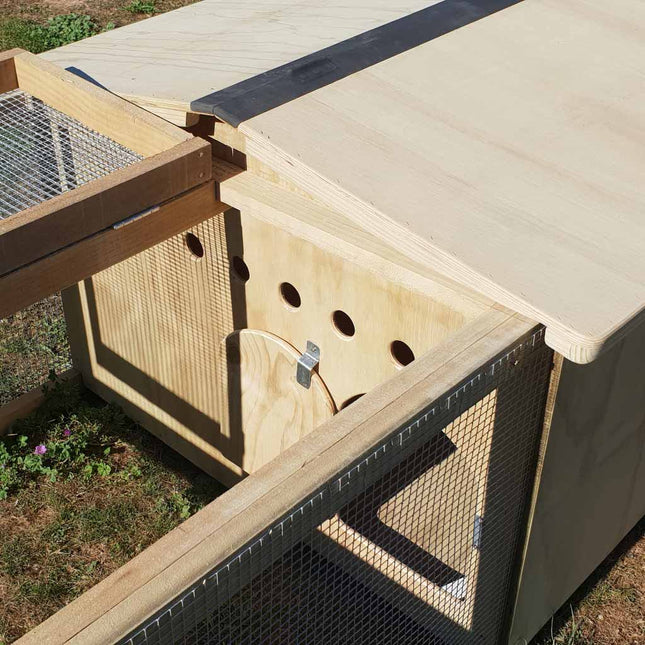Movable Timber Chicken Coop