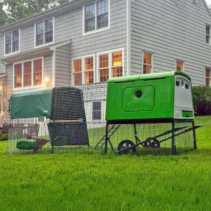 Eglu Cube Chicken Coop with run extension offers more space for your hens