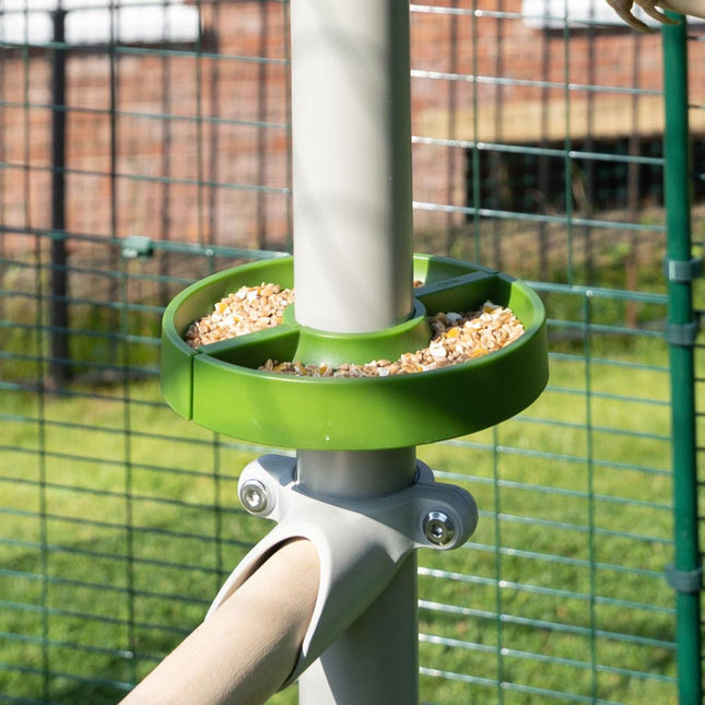 Omlet Chicken Perch Trees | Treat Dish - Green