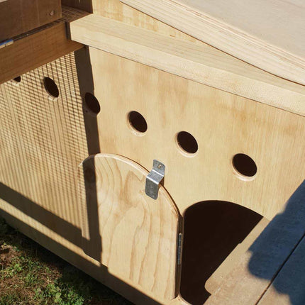Movable Timber Chicken Coop