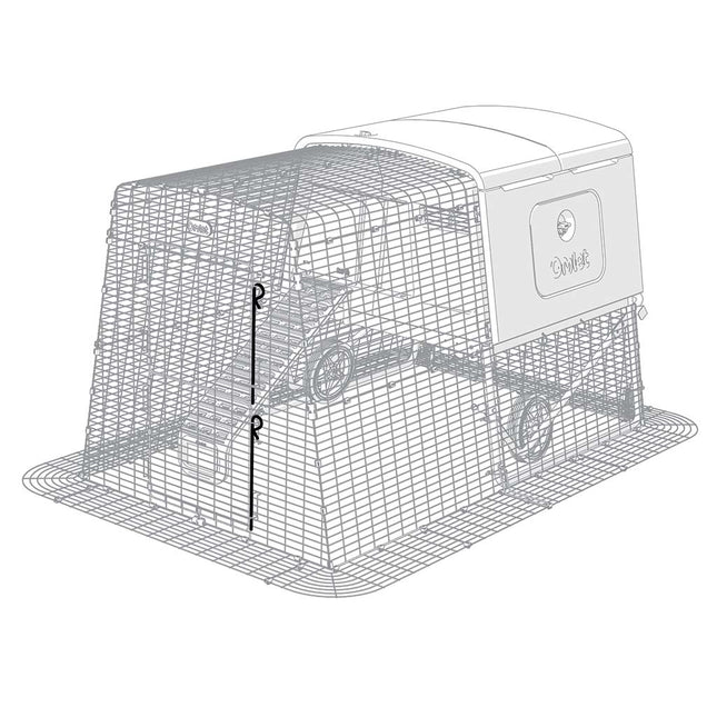Spare pin for Eglu Cube run door