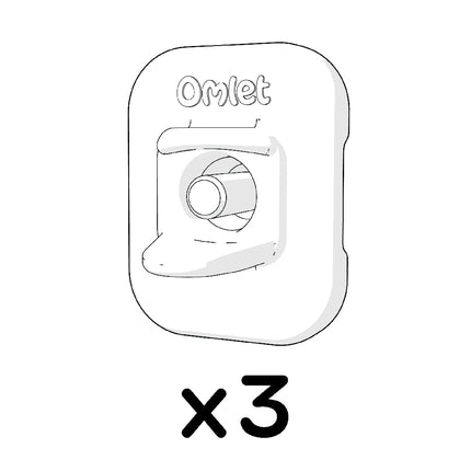 Omlet insulated drinker side mount nipple pack of 3 illustration