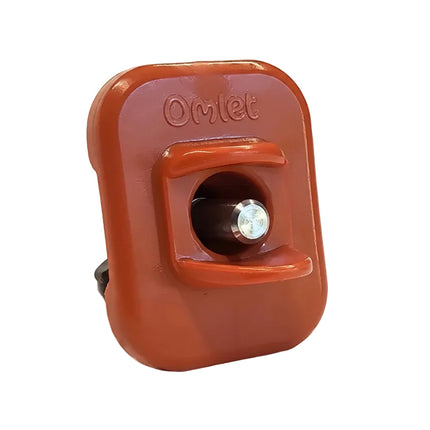 Orange side mount nipple by Omlet
