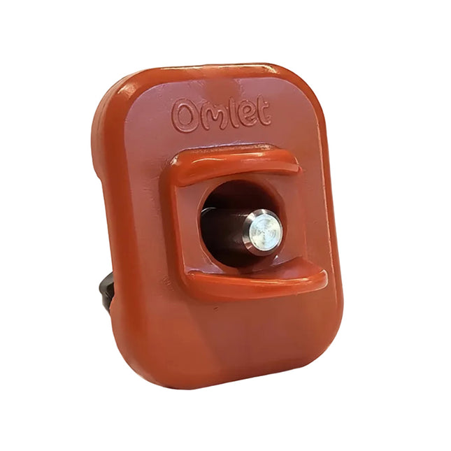Orange side mount nipple by Omlet