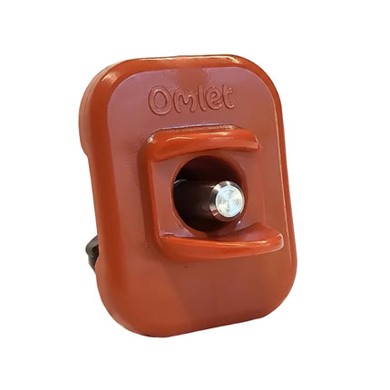 Orange side mount nipple by Omlet