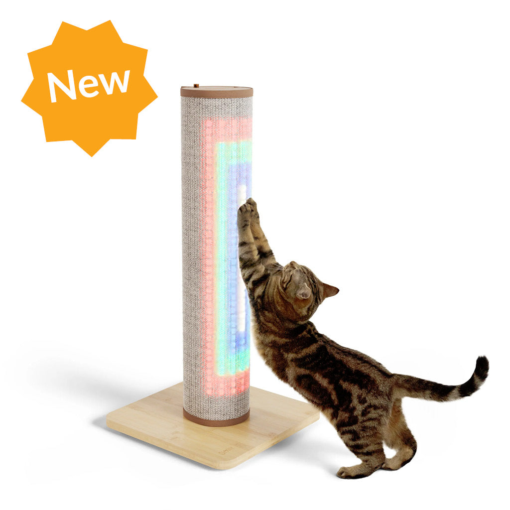 LED Switch Cat Scratching Post