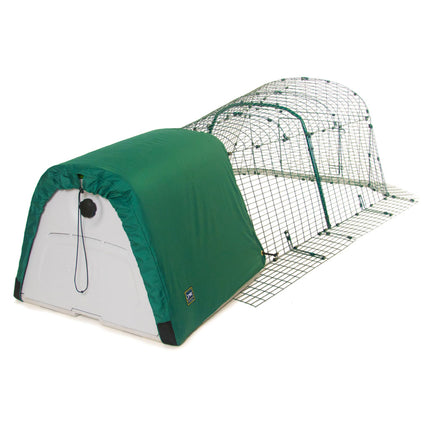 Fits snugly to your Eglu Go while the rear panel remains accessible for easy access to your chicken coop