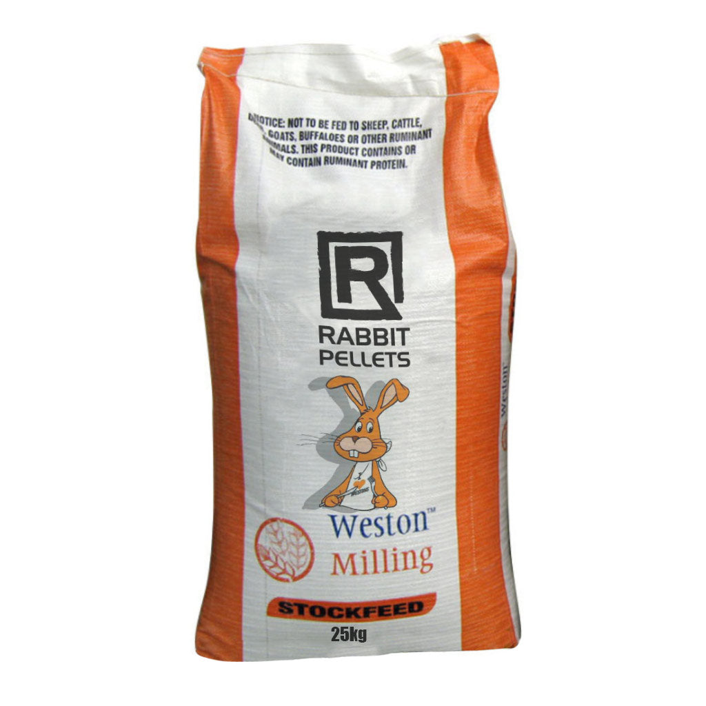 Rabbit Pellets Weston, adapted to all stages for growing rabbits and guinea pigs