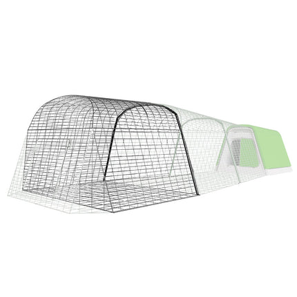 The Eglu Go Hutch 1m Run Extension adds further length to your Eglu Go Hutch 2m Run. Underfloor wire ensures they can't tunnel out