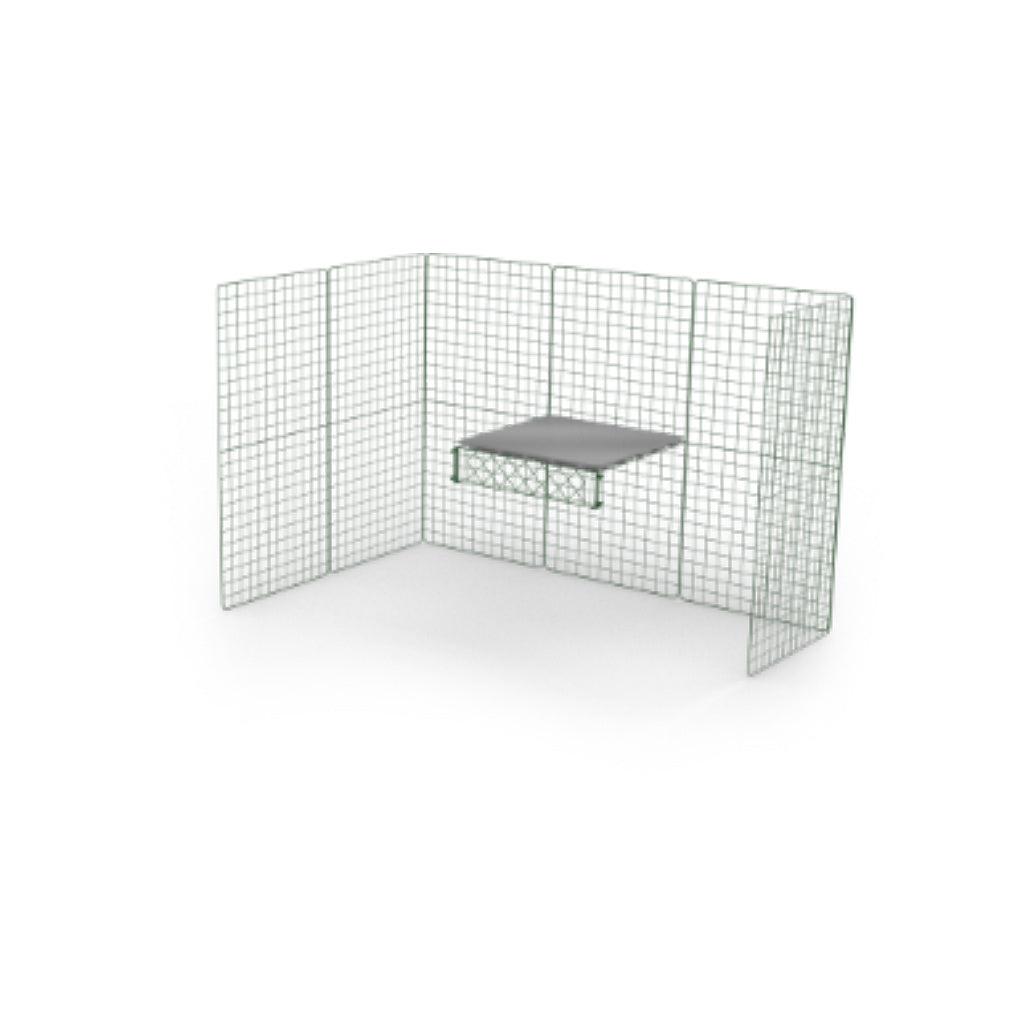 Zippi Platforms come with a wire support frame which adds extra stability to ensure the floor feels safe and sturdy underfoot