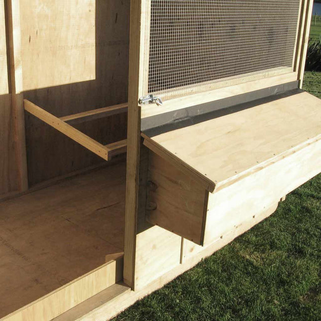 Batten Timber Walk-In Hen House