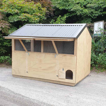 Apex Rabbit House. Professionally built, quality KITSET design with easy-to-follow assembly instructions
