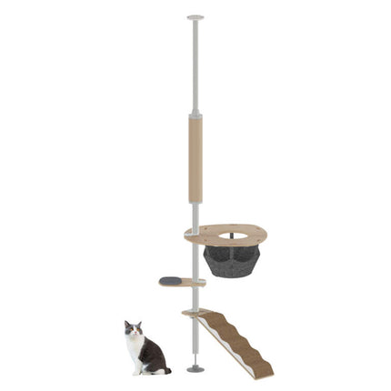 Omlet INDOOR Freestyle Cat Tree | The Scratcher Kit