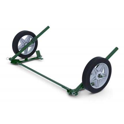 The optional Eglu Go wheelset ensures you can manoeuvre the Eglu Go around your garden with ease and precision