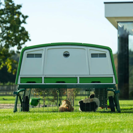 The Eglu Pro is an extra large chicken coop from Omlet