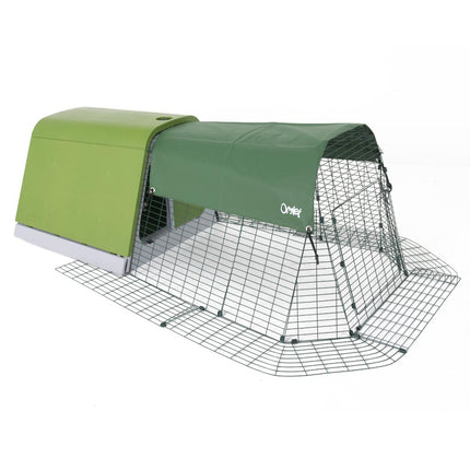 Heavy Duty Eglu Go Hutch Cover offers weather protection for the hutch 1m run