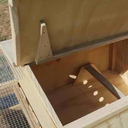 Movable Timber Chicken Coop
