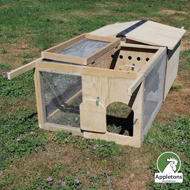 Movable Timber Chicken Coop