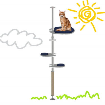 Omlet Outdoor Freestyle Cat Tree lookout