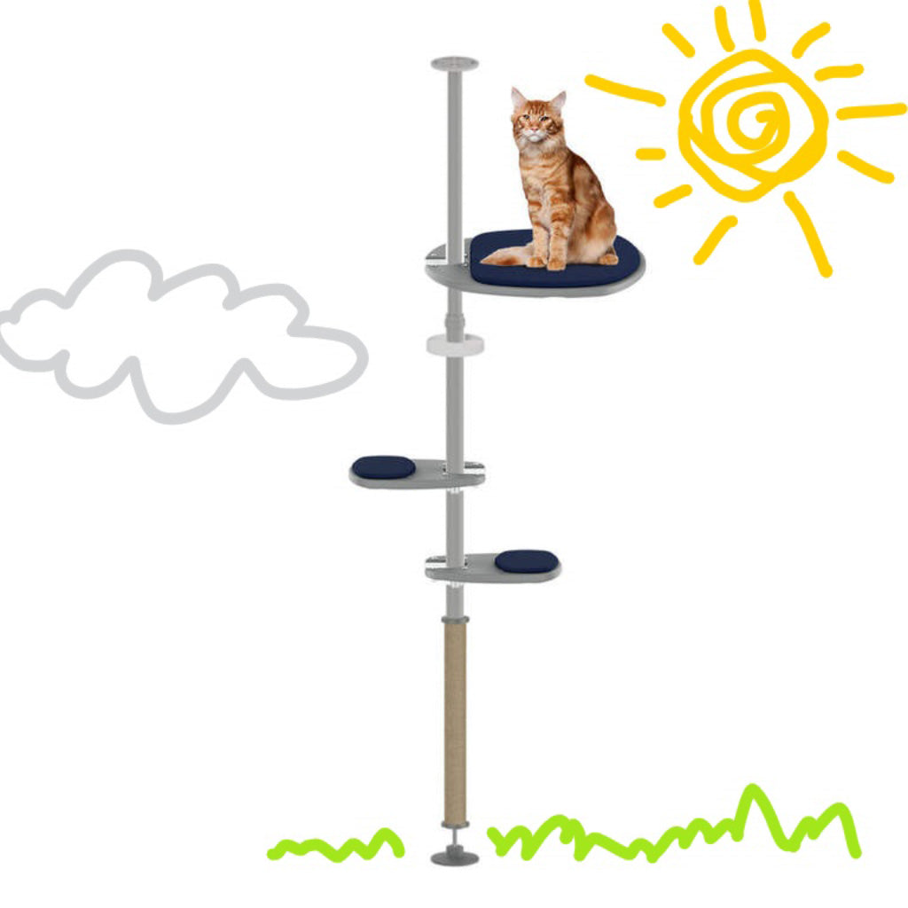 Omlet OUTDOOR Freestyle Cat Tree | The Lookout Kit