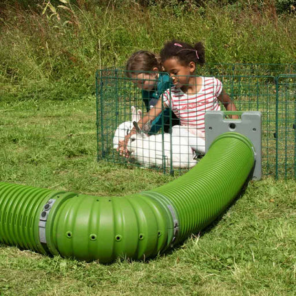 Zippi Tunnel Systems are fun for children and Rabbits & Guinea Pigs alike