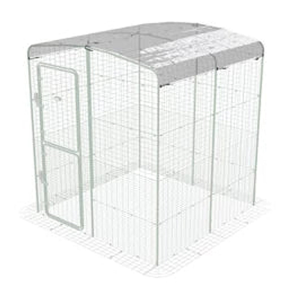 Walk in run 2x2 clear cover by Omlet