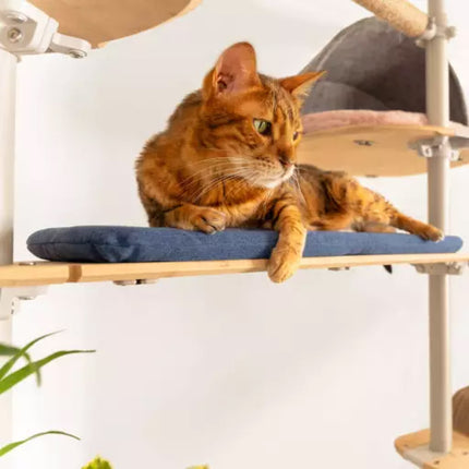 Freestyle Cat Tree - Woven Cushion for Bridge - Blue